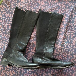 Frye Black Leather Boots